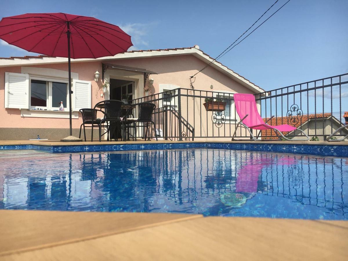 House Anastazia With Spectacular View Villa Lovran Exterior foto